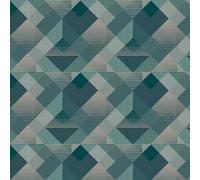 Superfresco Easy Kaleidoscope Geometric Emerald Wallpaper | Paste the Wall | Green Geometric | Eco-Friendly