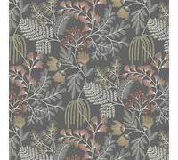 Superfresco Easy Richmond Noir Wallpaper, Black