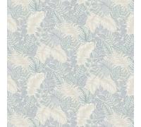 Superfresco Easy Wallpaper Scattered Leaves Floral Duck Egg Blue