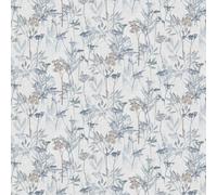 Superfresco Easy Solstice Pale Blue Floral Wallpaper