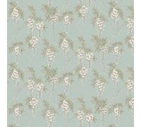 Superfresco Easy Duck Egg Wisteria Floral Wallpaper