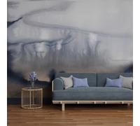 Superfresco Easy Watercolour Landscape Blue Green Print To Order 3m x 2.8m Mural | Wallpaper Roll