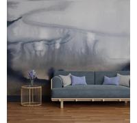 Superfresco Easy Watercolour Landscape Navy Copper Print To Order Fixed Size Mural
