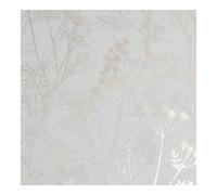 Superfresco Hedgerow Floral Grey & Pale Gold Wallpaper Grey
