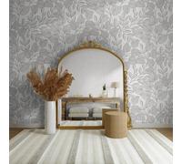 Superfresco Linden Leaf Trail Mocha Wallpaper