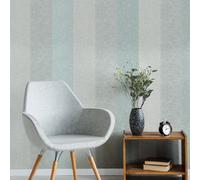 Superfresco Colours Meadow Stripe Blue / Neutral Wallpaper, Blue