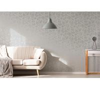Superfresco Milan Trail Silver Wallpaper