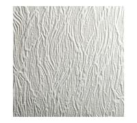 Superfresco Paintable Bark White Wallpaper - Heavy-Duty, Washable Paste-the-Paper Vinyl with Timeless Bark Texture