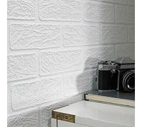 Superfresco Paintable Brick Durable Heavy Duty Textured Wallpaper White