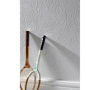 Paintable Eden White Durable Heavy Duty Wallpaper Superfresco Paintable White One Size