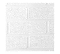 Superfresco Paintable Paintable Brick White Heavy Duty Wallpaper Superfresco Paintable White