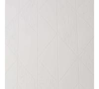 Superfresco Paintables White Milan Geometric Wallpaper (was £10)