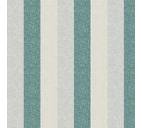SUPERFRESCO COLOURS MEADOW STRIPE TEAL / ROSE GOLD WALLPAPER, Blue