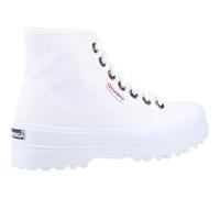Superga 2341 Alpina Resin Eyelets Ankle Boot White