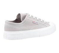 Superga 2630 Stripe Ladies Canvas Trainers Grey Colomba 6
