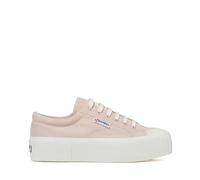 Superga 2631 Stripe Platform Trainer Female Pink UK Size 5