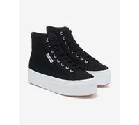 Superga 2708 Hi Top Shoes Black Women - 40