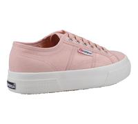 Superga 2740 PLATFORM Trainers Pink Blush Outsole in vulcanized natural rubber