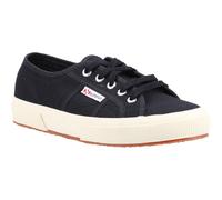 Superga 2750 Cotu Classic 100% Cotton Mens Black Trainers - Size UK 9