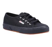 Superga 2750 Cotu Classic 100% Cotton Mens Full Black Trainers - Size UK 9