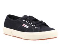 Superga 2750 Cotu Classic 100% Cotton Women's Black Trainers UK 4.5