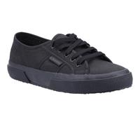Superga 2750 Cotu Classic 100% Cotton Women's Black Trainers UK 4.5