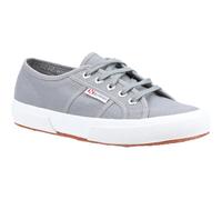 Superga Women's UK4.5 Cotu Classic Trainers in Grey/White, Holiday/Gym Shoes