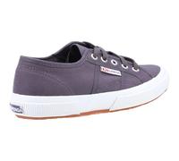 Superga 2750 Cotu Classic Dark Grey Iron Unlined, Two tone jacquard logo tag o