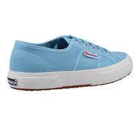 Superga 2750 Cotu Classic Dusty Light Blue Unlined, Two tone jacquard logo tag