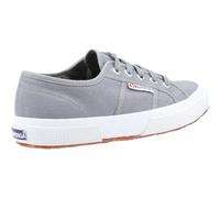 Superga 2750 Cotu Classic Grey Sage Unlined, Two tone jacquard logo tag on the