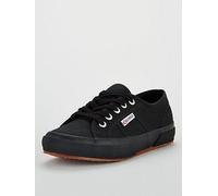 SUPERGA 2750 Cotu Classic Plimsoll, Black, Size 3, Women Black