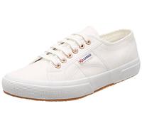 Superga 2750 Cotu Classic Unisex Trainers, White Rose Gold, 5 UK