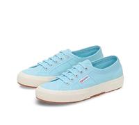 Superga 2750 Cotu Classic Vegan Low Cut Canvas Trainers Crystal Azul/Avorio 6.5 UK