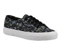 Superga 2750 Floral Print Trainer Female Dark Grey/Floral Print UK Size 8