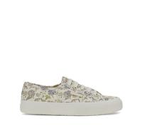 Superga 2750 Floral Print Cotton Women's White/Floral Print Trainers UK 7