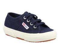 Superga 2750 JCOT Classic Childrens Unisex Summer - Navy - Size UK 1