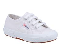 Superga 2750 JCOT Classic Childrens Unisex Summer - White - Size UK 11 Kids
