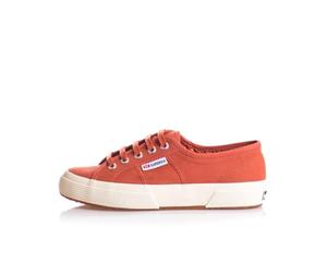 Superga 2750 JCOT Classic, S0003C0, Unisex Children's Trainers, Brown Reddish Off White, 8 UK