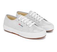 Superga 2750 LAMEW Trainer Grey Silver UK 4.5