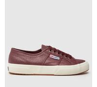 Superga 2750 Lamew Trainers in Burgundy UK 3 (EU 35½)