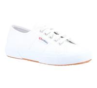 Superga 2750 Efglu Womens Fashion Trainers in White Gum - Size 5 UK