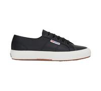 Superga 2750 Nappa Leather Trainers in Black | Size: 5 Superga Black 5