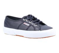 Superga 2750 Tumbled Leather Lace Mens Summer 2750-cotu Classic Black