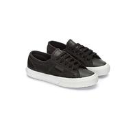 Superga 2750 Tumbled Leather Pumps Natural