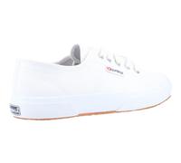 Superga 2750 Tumbled Leather Shoe White Upper in full leather, Cotton lining