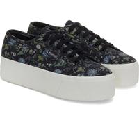 Superga Womens/Ladies 2790 Floral Lace Up Trainers5.5 UK Dark Grey SP141