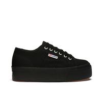 Superga 2802 Cotu Classic Unisex Black Canvas Trainers Shoes Size Uk 6.5