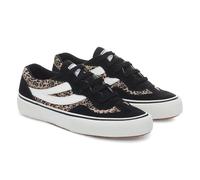 Superga 2941 Revolley Leather Women's Black/Micro Leopard Trainers