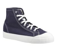 Superga 3192 Campionato Basket 100% Cotton Mens Blue Grey Dark Boots - Size UK 7