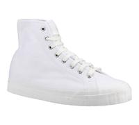 Superga 3192 Campionato Basket 100% Cotton Mens White Boots - Size UK 9